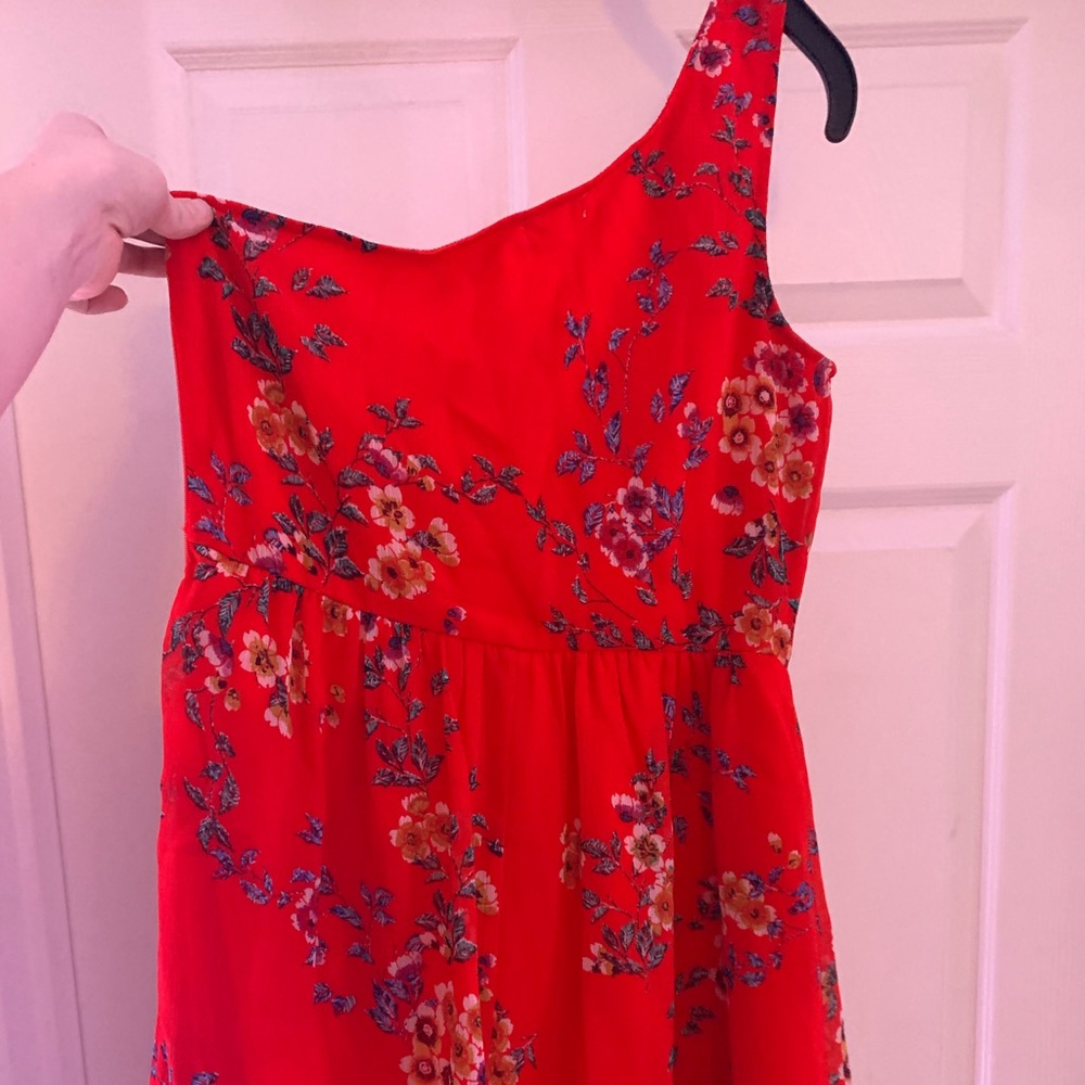 One strap target dress